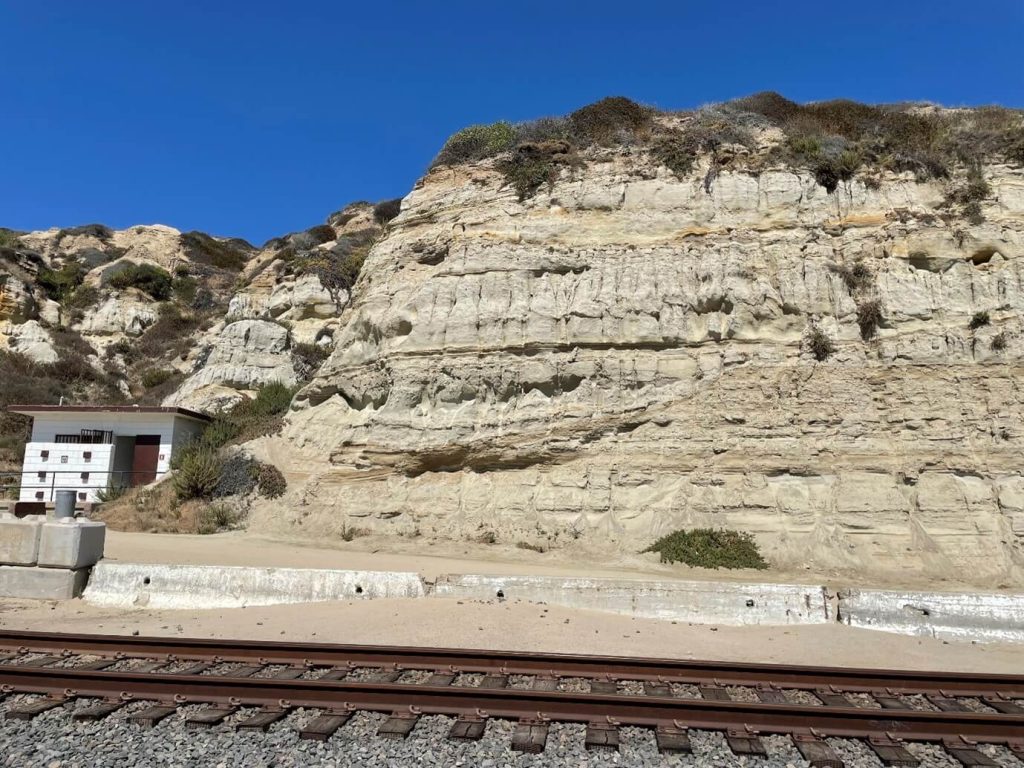 Channel margin at San Clemente